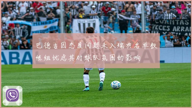 巴德吉因态度问题未入瑞典名单教练组忧虑其对球队氛围的影响